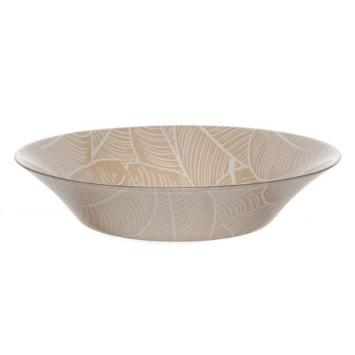 Тарелка глубокая упроч. Ливс беж. 220 мм 2 цв.(рис.41547)