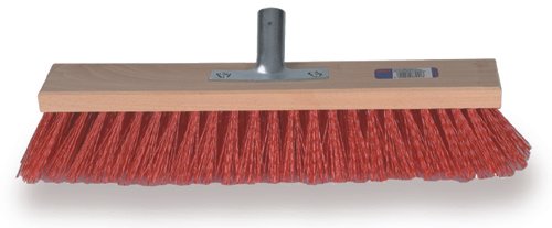 Щетка промышленная 40см (деревянная), ворс 7см, метал.крепеж