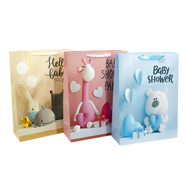 Пакет подарочный 42*31*12см