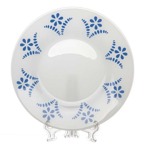 Тарелка упроч.Pasabahce Нордик 260 мм 3цв.(рис.29115)