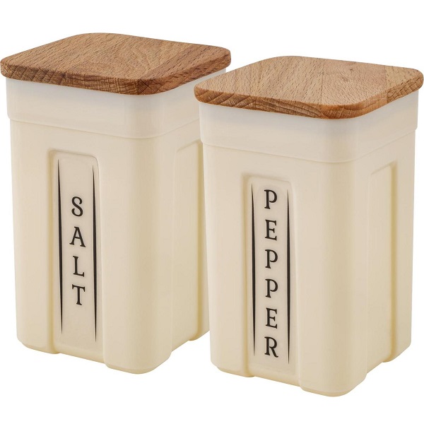 Набор для специй Rosemary 2шт*0,2л с дерев.крышкой (то)