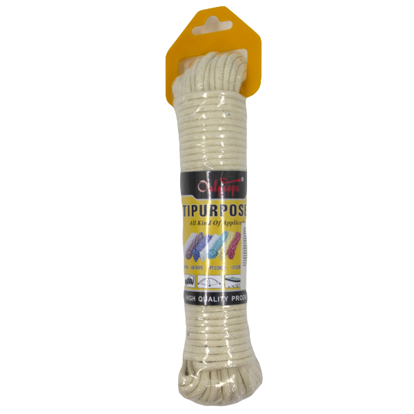 Веревка хлопок+полиэстер 4мм*15м