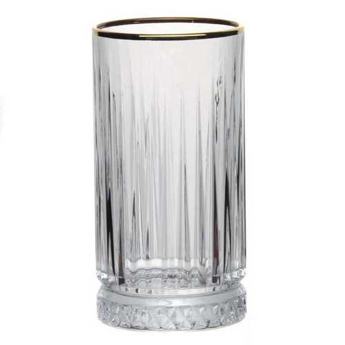 Набор стаканов Элизия 435 мл 4 шт (золото)