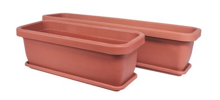 Ящик для цветов с поддоном (360х150х125) (то)