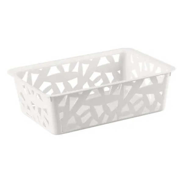 Корзинка универсальная 200х142х60мм белый (то)