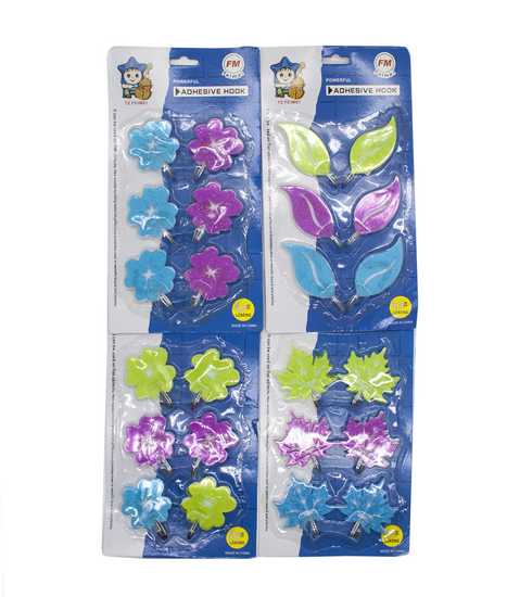 Крючки КЛЕНОВЫЙ ЛИСТ, набор 6шт