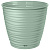 Горшок для цветов "Saffron" D267мм, 9,1л с поддоном (светло-зеленый)