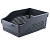 Контейнер "Лофт" хозяйственный на колесах широкий 305х210х125мм (серый) (то)