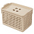 Корзинка "Лофт" 3,8л 295х185х105мм с крышкой (латте) (то)