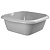 Таз универсальный "Etna" квадратный 12л (серый)