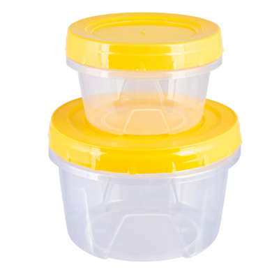 Набор банок 2шт.с закруч. крышкой 0,3л.+0,7л.