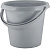 Ведро AMPARI 12л серый шторм (то)