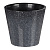 Горшок для цветов "Grenada" D230мм, 5л с дренажной вставкой (гранит светло-серый)