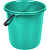 Ведро 12л Disco аквамарин (то)