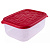 Контейнер Flexo 1,9л прямоугольный (красный)(то)