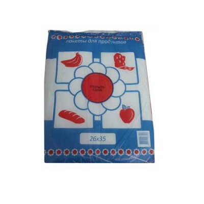 Пакеты д/продуктов  26*35/700 "ЦВЕТОЧЕК"  В ПЛАСТАХ 
