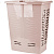 Корзина для белья 60л "Regular" бежевый топаз (то)