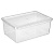Ящик для хранения "Palm" 10л, 375х255х150мм (бесцветный)