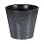 Горшок для цветов "Grenada" D200мм, 4л с дренажной вставкой (гранит светло-серый)