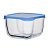 Контейнер SNOW BOX с голубой пластиковой крышкой 250 мл