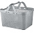 Корзинка Plast Team 260х192х137мм (с руч.) 5л серый шторм (то)