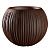 Кашпо Сфера 1,7л Темно-коричневый