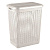 Корзина для белья 30л, 370Х260Х465 мм (белый)(то)