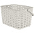 Корзина для хранения Melange 3л с ручкой молочный туман (то)