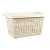 Корзина универсальная 20л 450х300х250мм (бежевый) (то)