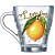 Кружка "Грация" 250 мл "Полезный лимон"