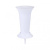 Ваза под срезку с колышком 190х190х410мм (белый) 