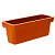 Кашпо LOFT прямоугольное 73л OLA DOM (терракот)