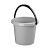 Ведро "Etna" круглое 7л (серый)