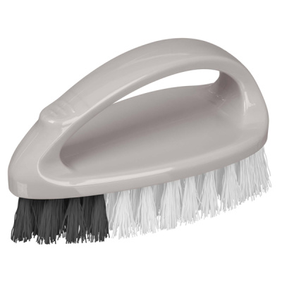 Щетка-утюжок "Rimo" с эргономичной ручкой L125мм (серый)