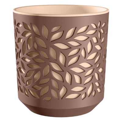 Кашпо Leaves 4л Мокко/Пудра
