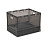 Ящик складной на колесах 435х335х312мм (графит) (то)