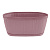 Горшок для цветов BARCELONA 2,7л овальный морозная слива (то)