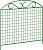 Ограждение садовое СЕТКА(1секция) высота 720 мм ширина 780 мм