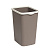 Ведро для мусора с фиксатором 20л "Tandem" (шоколад/слон.кость) (то)