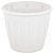 Горшок цв. "Дионис" 3,6л. с поддоном (белый)