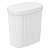 Контейнер для мусора "VELVET" 1,9л (белый) (то)
