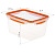 Ёмкость для продуктов РИЧ герметичная 2,3л оранжевый
