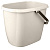 Ведро "Malta" прямоугольное 13л (бежевый флэк)
