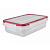 Контейнер для СВЧ 0,5л "ЭКСТРА ЛОК" S (красный)