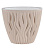 Кашпо Вдохновение 7,5л  Пудра