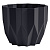Кашпо Геометрия 0,8л Антрацит