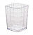 Стакан для зубных щёток "Кристалл" (прозрач.)  (то)