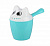 Ковш с крышкой "Котофей" (голубой) (то)
