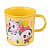 Кружка детская с декором и нескользящим дном 200мл"МАЛЫШАРИКИ" (желтый) (то)