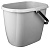 Ведро "Etna" прямоугольное 13л (серый)